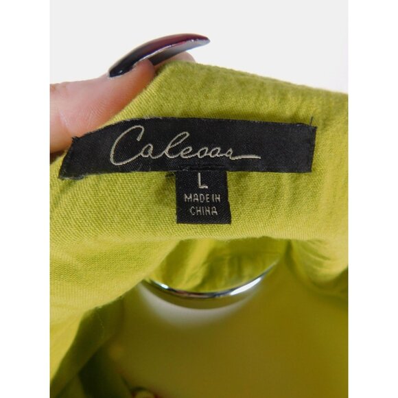 Calessa Large Embroidered Boho Peasant Tunic Boho Witch - Picture 10 of 11